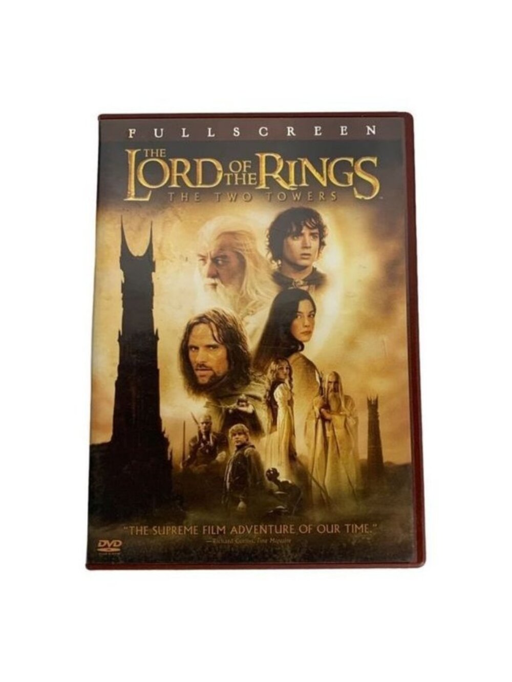The Lord Of The Rings The Two Towers DVD 2002 PG13 Elijah Wood Fullscreen